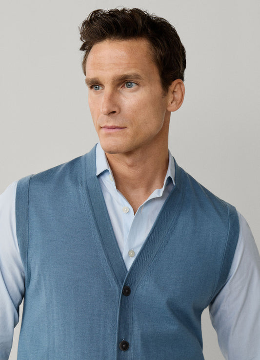 Merino Wool Waistcoat