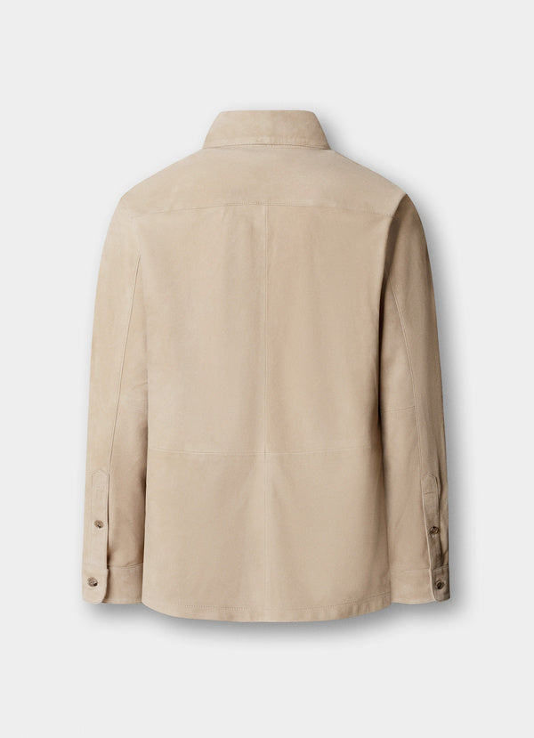 Suede Overshirt