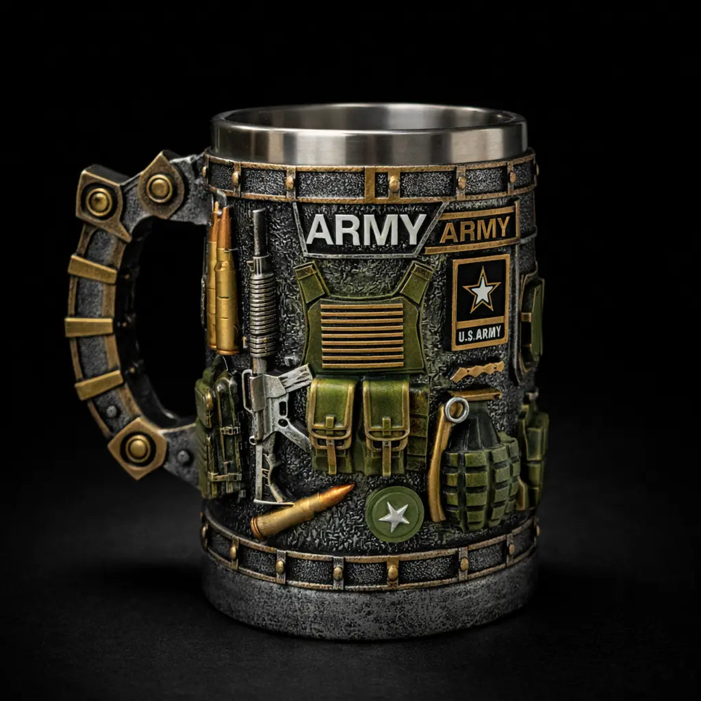 Handmade Creative Stainless Steel Mug