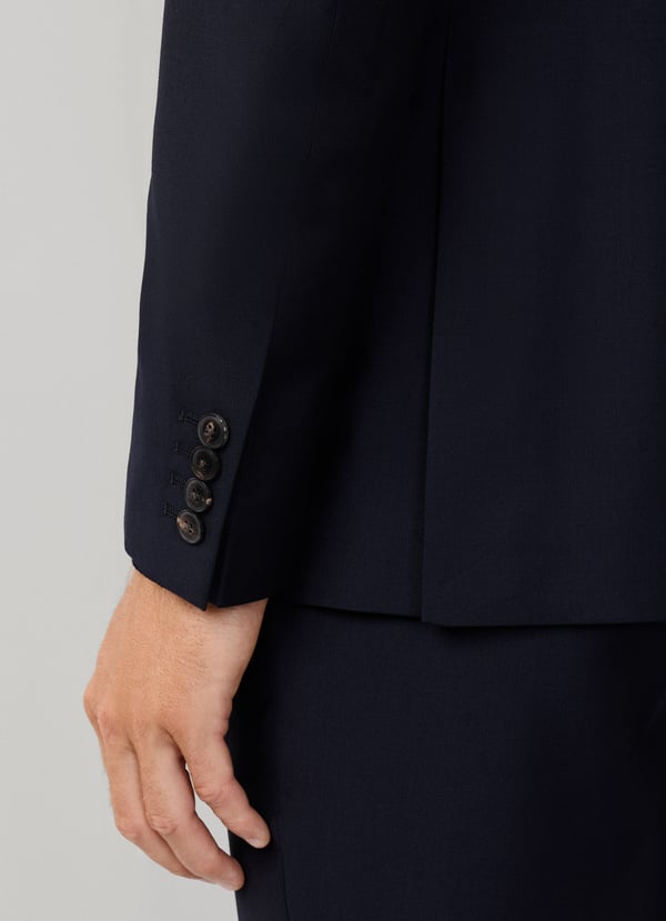 Wool Suit Jacket Woven In England