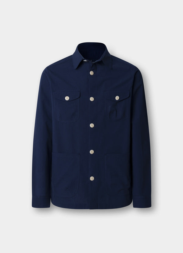 Seersucker Overshirt