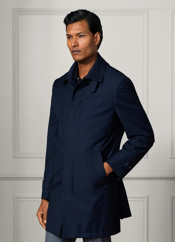 Water Repellant Mac With Liner