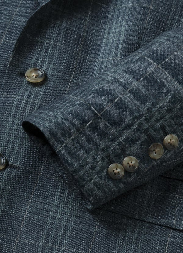 Wool Check Blazer