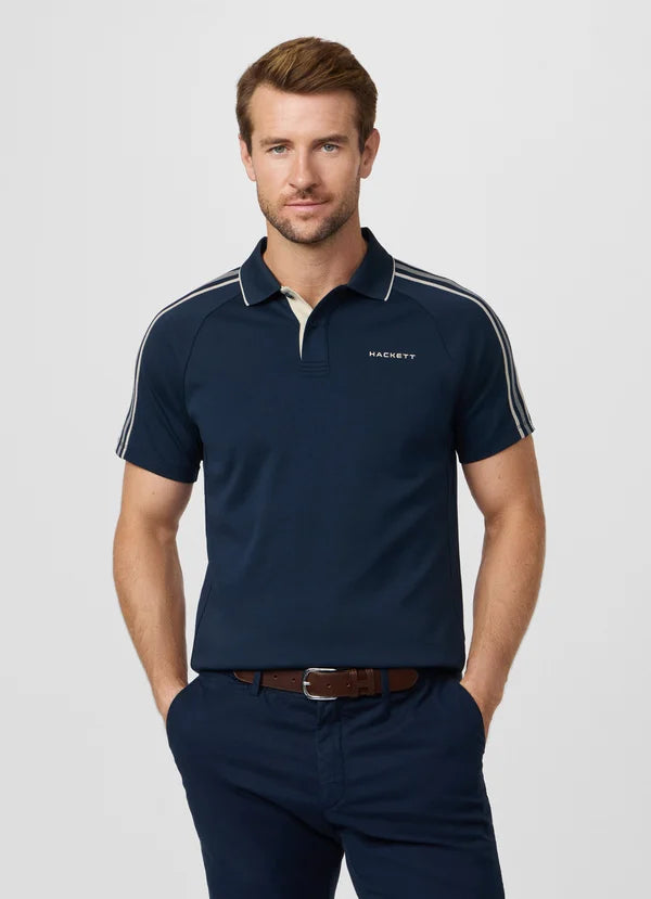 Classic Fit Short Sleeve Tape Polo