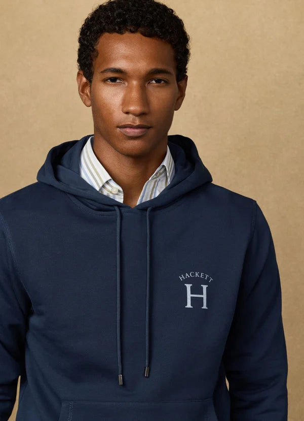 Classic Fit Branded Hooded Sweat