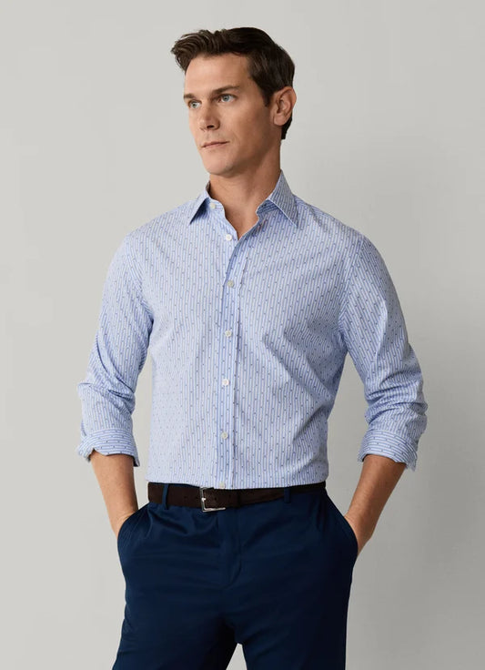 Tailored Fit Diamond Fil Coupe Shirt