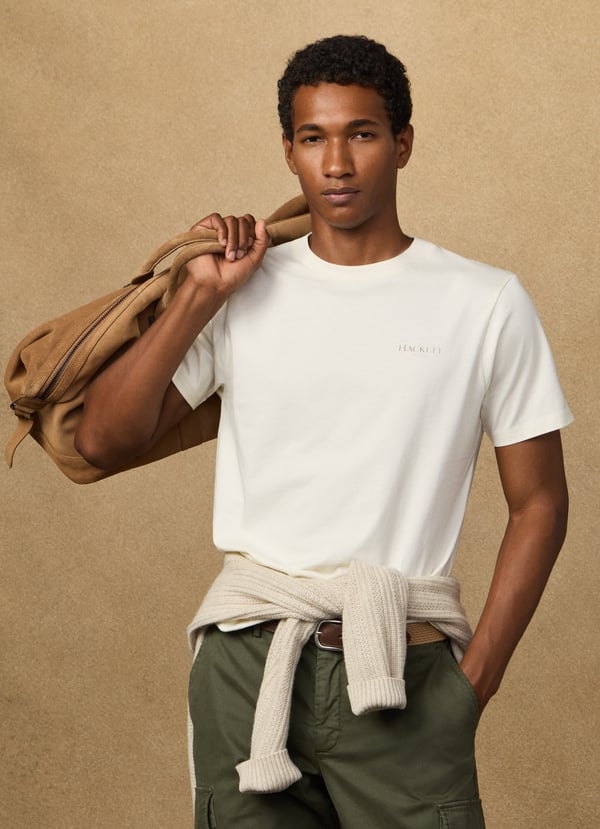 Classic Fit Branded T-Shirt