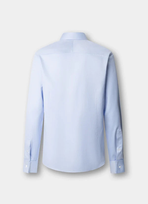 Tailored Fit Formal Herringbone Shirt