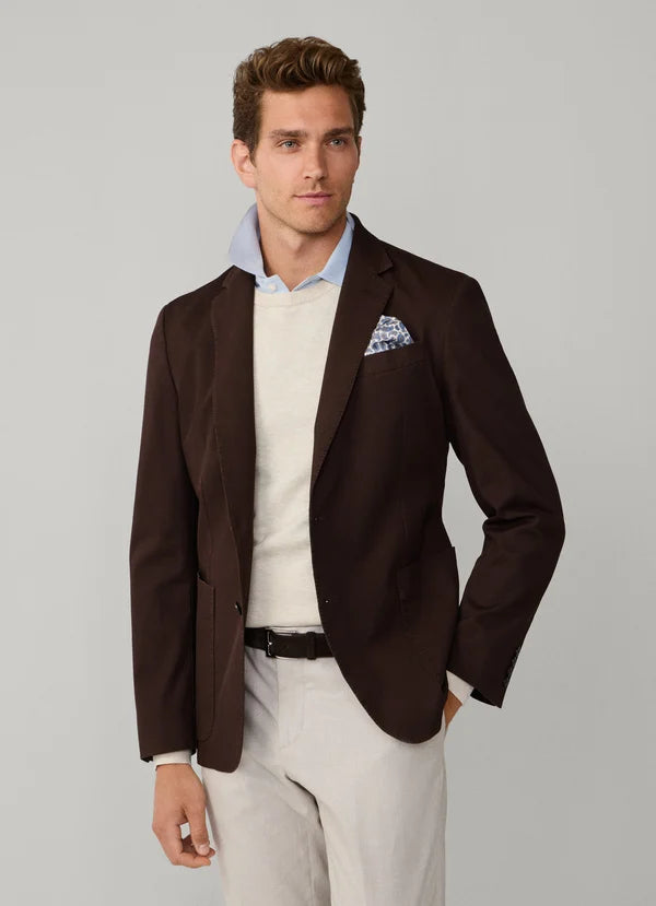 Stretch Cotton Garment Dyed Blazer