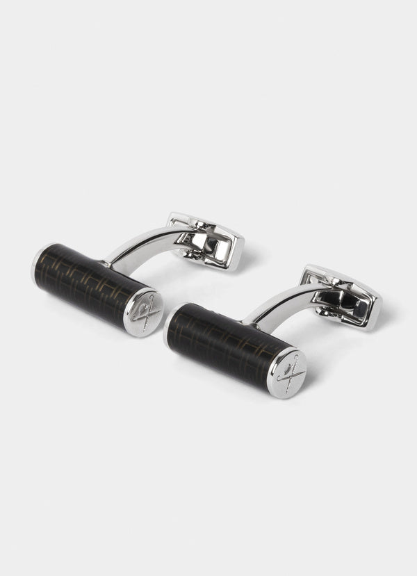 H Cylinder Cufflinks
