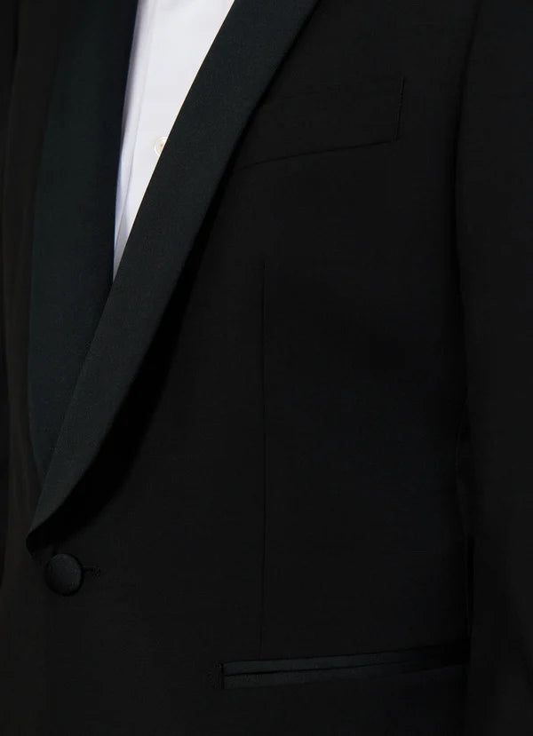 Wool-Mohair Shawl Collar Diner Jacket