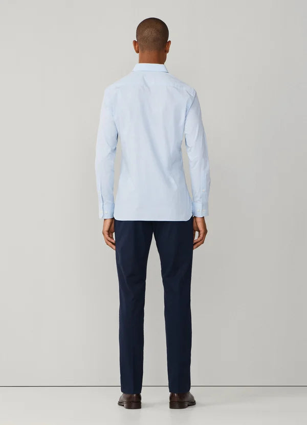 Tailored Fit Hairline Stripe Shirt