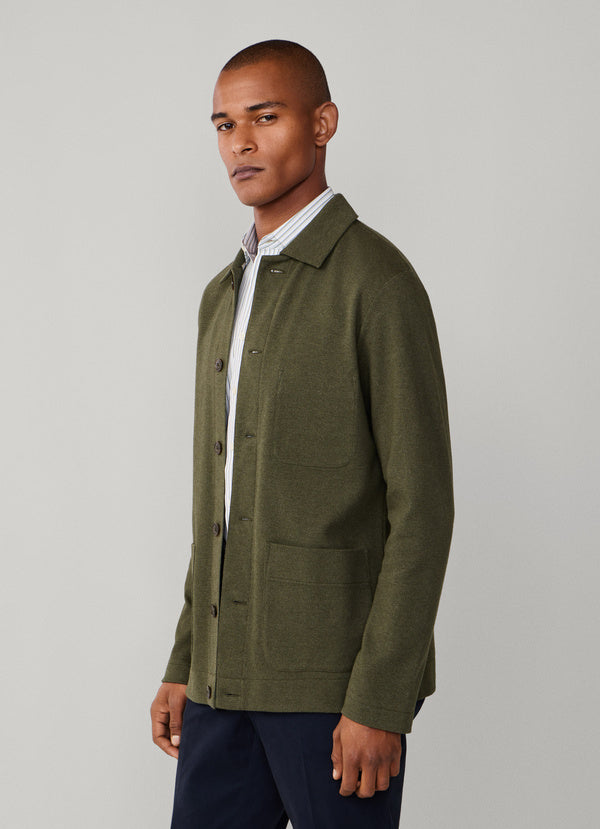 Herringbone Jaquard Overshirt