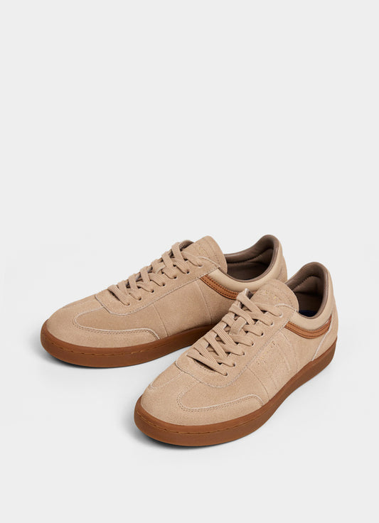 Beck Ivys Leather And Suede Trainers