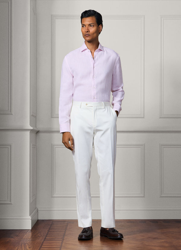 Tailored Fit Linen Shirt