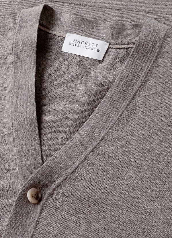 Silk-Cotton Cardigan