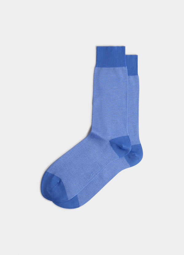 Mercerised Cotton Birdseye Socks