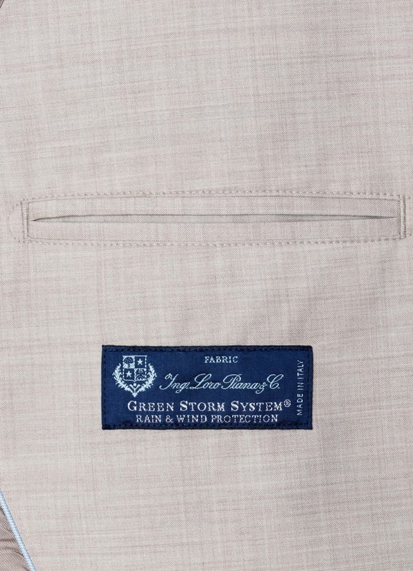Water Repellant Mac - Woven In Italy