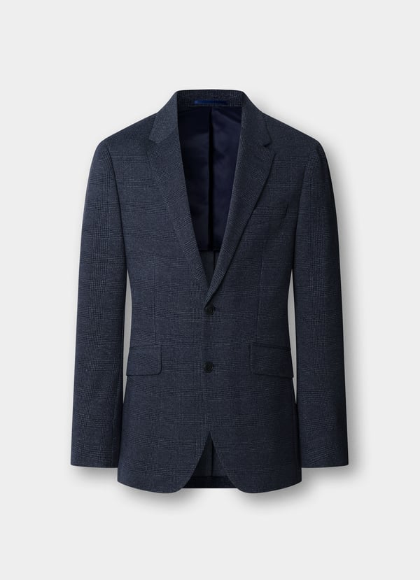 Jersey Glencheck Blazer