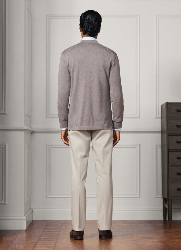 Silk-Cotton Cardigan