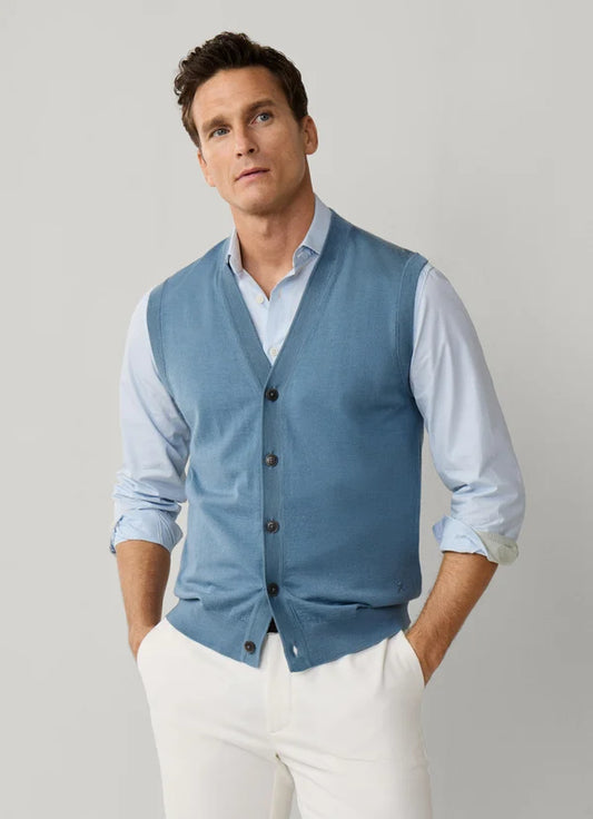 Merino Wool Waistcoat
