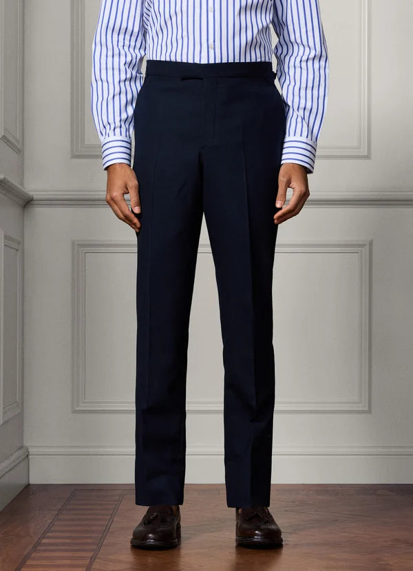 Wool Fresco Double Breasted Suit - Woven In England