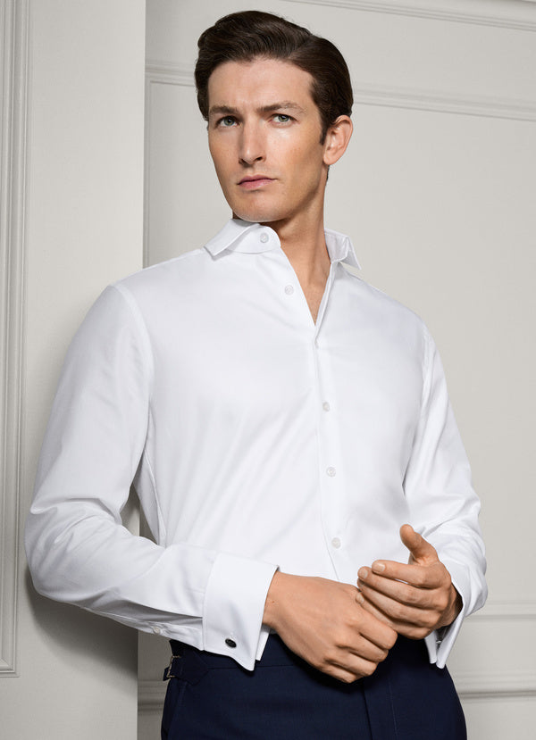 Tailored Fit Formal Twill Shirt