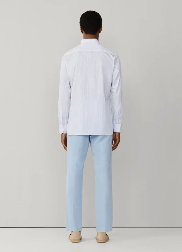 Classic Fit Twill Selvedge Shirt