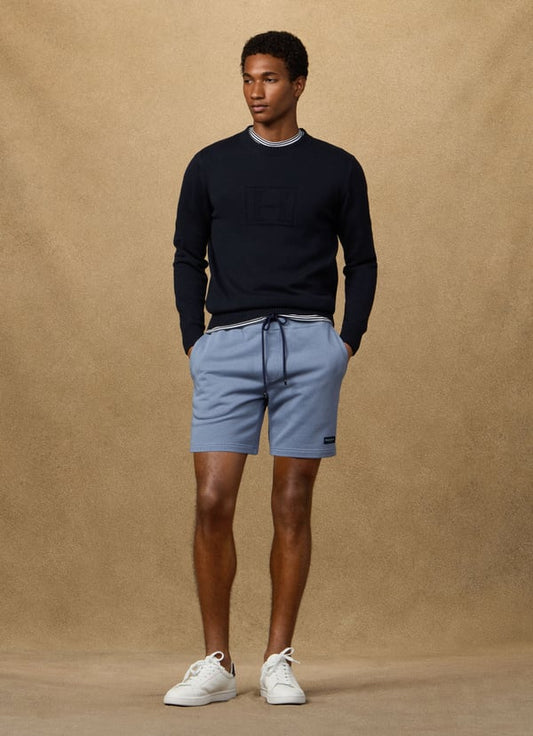 Branded Badge Short Sweat