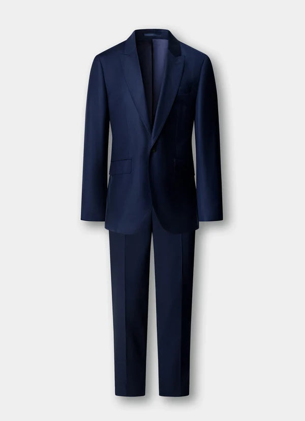 Wool Stretch Twill Suit
