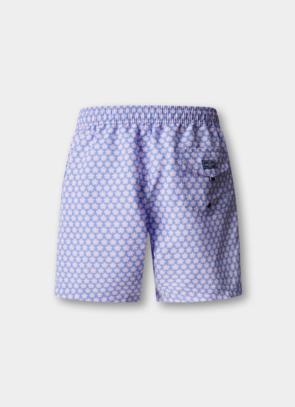 Seashell Print Swim Trunk