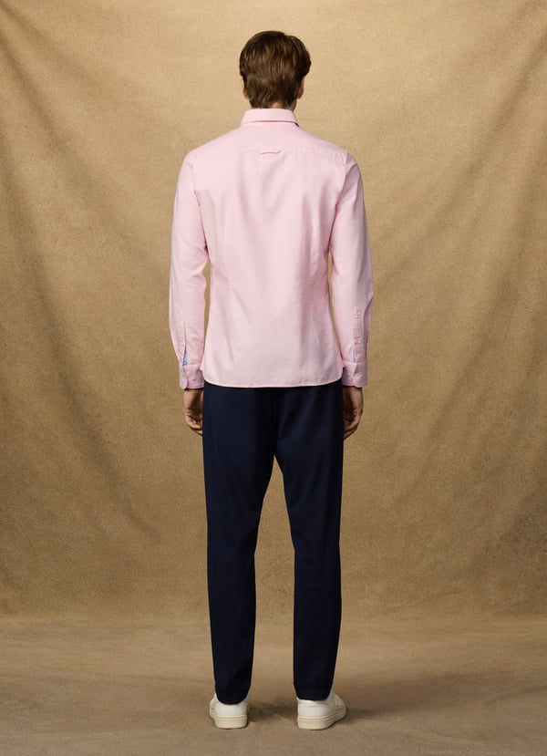 Classic Fit Branded Oxford Shirt
