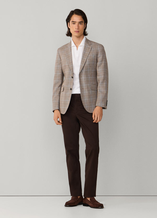 Classic Fit Prince Of Wales Check Blazer