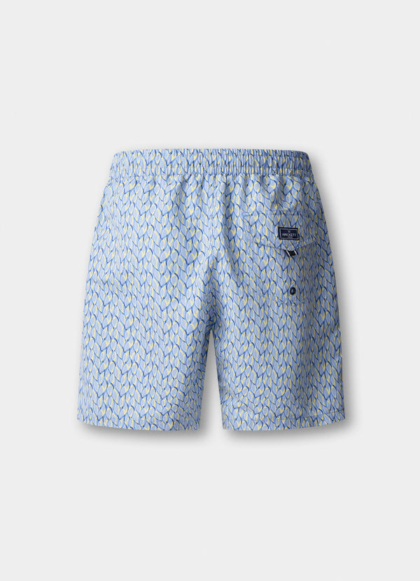 Crystalline Print Swim Trunk