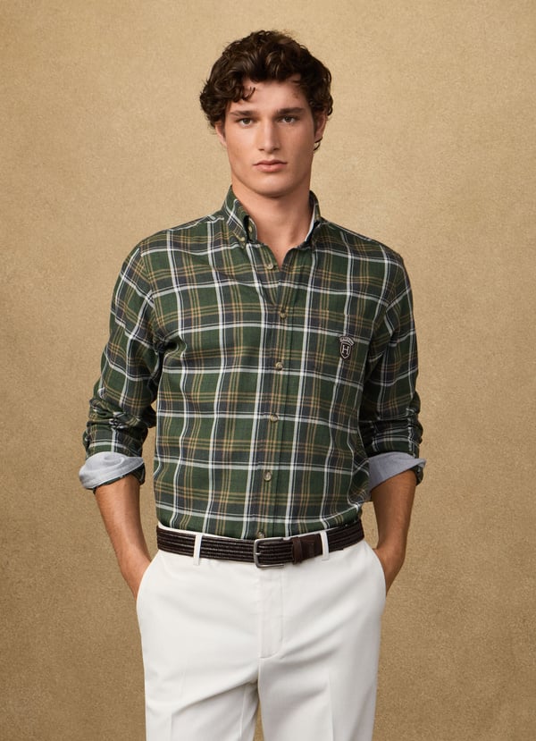 Classic Fit Heritage Plaid Shirt