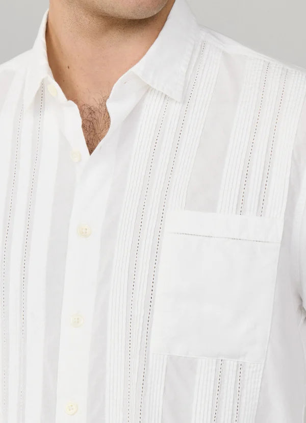 Classic Fit Guayabera Shirt