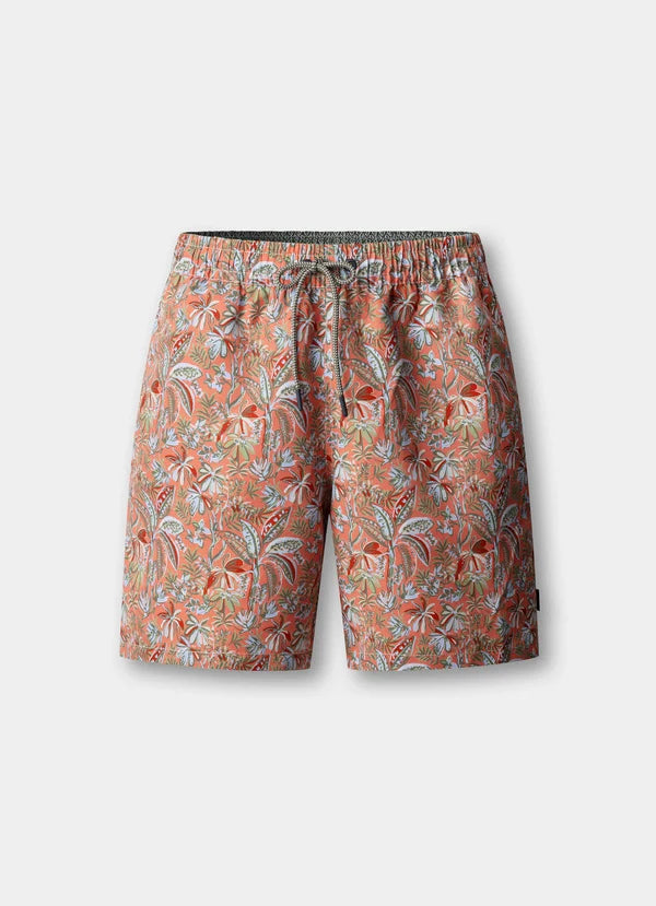 Floral Print Swim Trunk