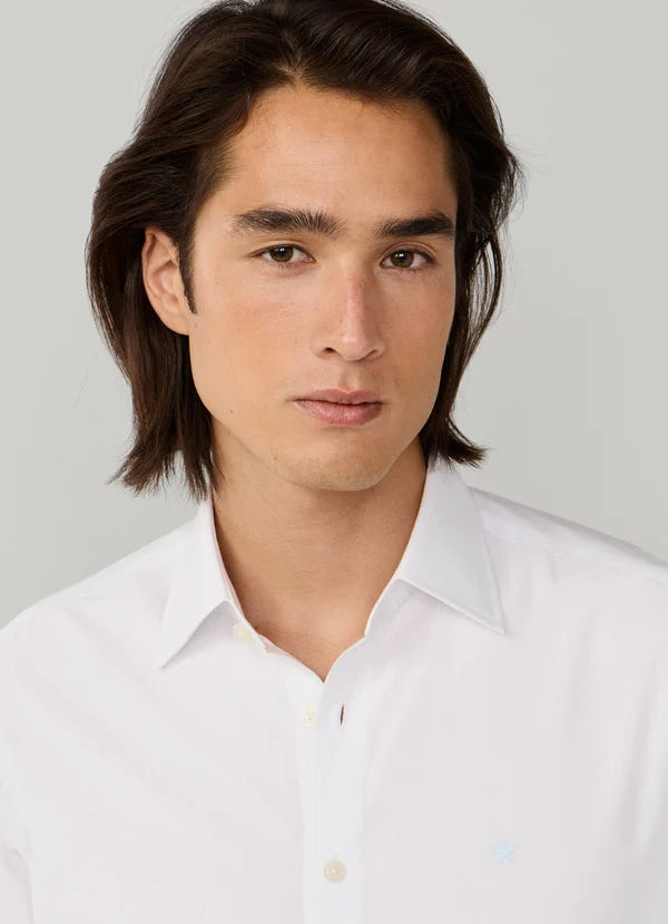 Classic Fit End-On-End Solid Shirt