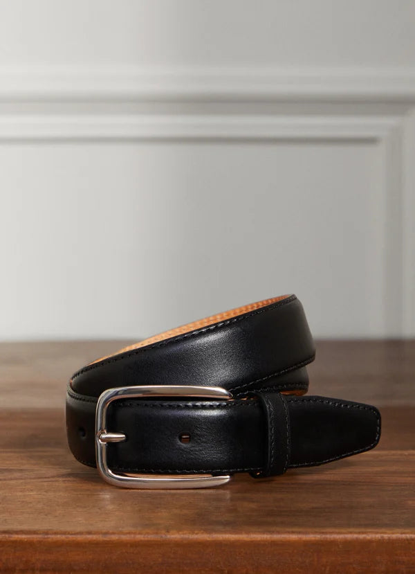 Formal Leather Dress Belt