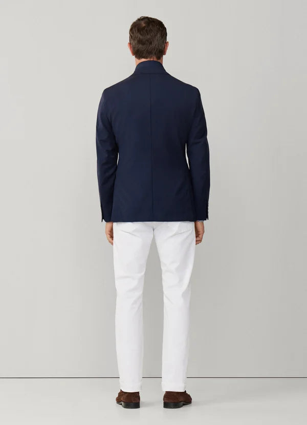 Tropical Wool Travel Blazer With Bib