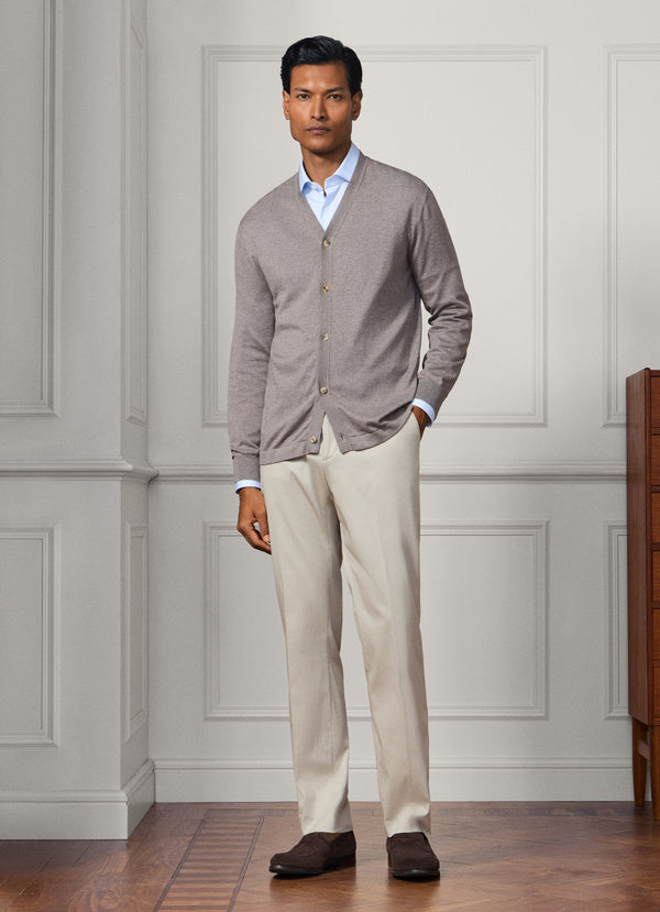 Silk-Cotton Cardigan