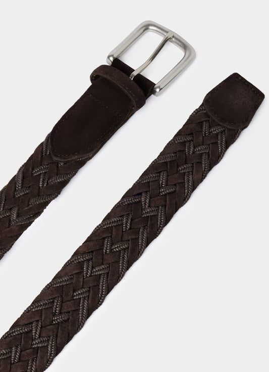 Suede Plait Belt