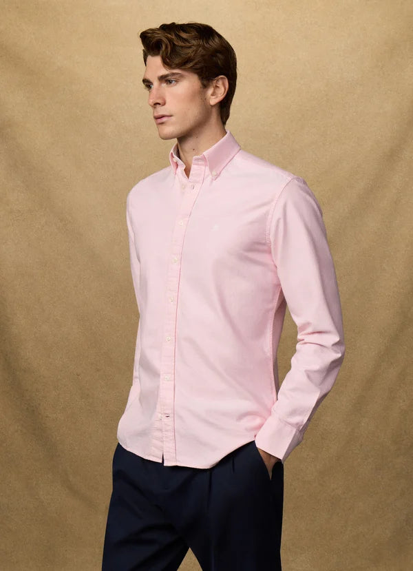 Classic Fit Branded Oxford Shirt