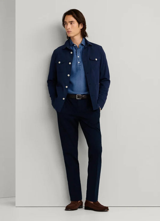 Sloane Tapered Fit Tricotine Trouser