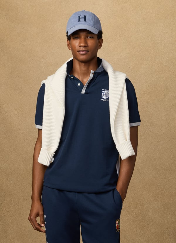 Classic Fit Short Sleeve Lrc Multi Polo