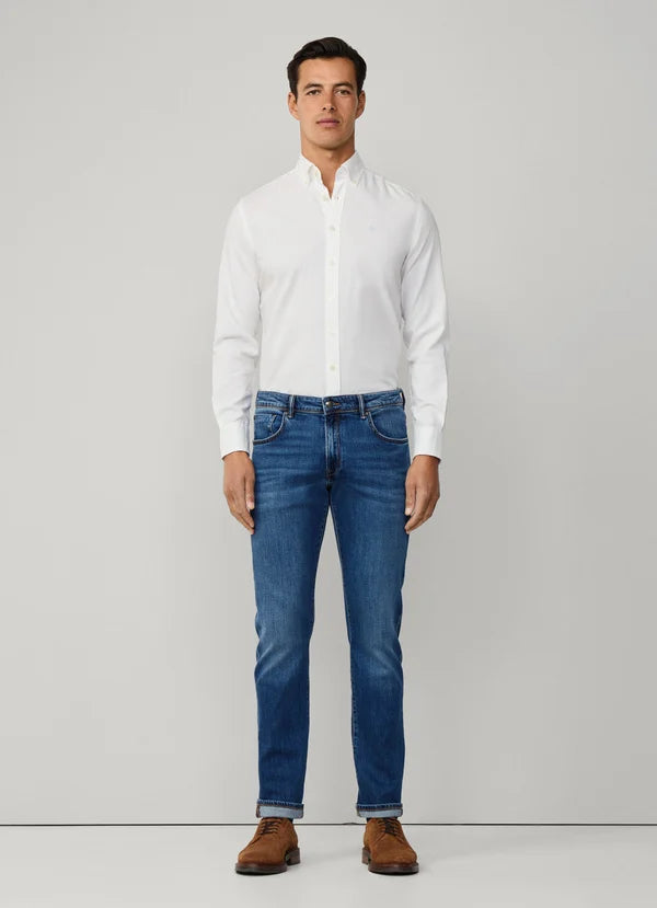 Classic Fit Vintage Wash Denim