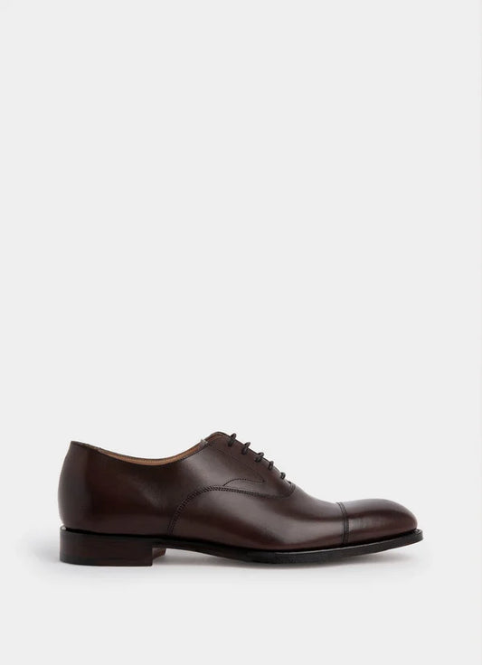 Leather Oxford Toe Cap Shoe