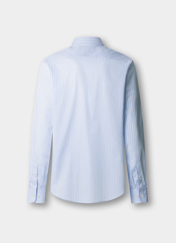Classic Fit Twill Twin Stripe Shirt