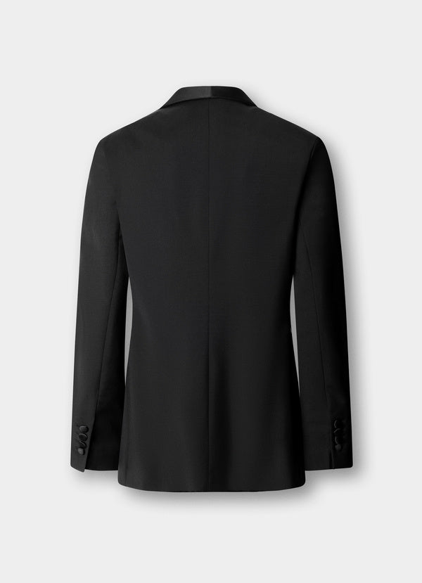 Wool-Mohair Shawl Collar Diner Jacket