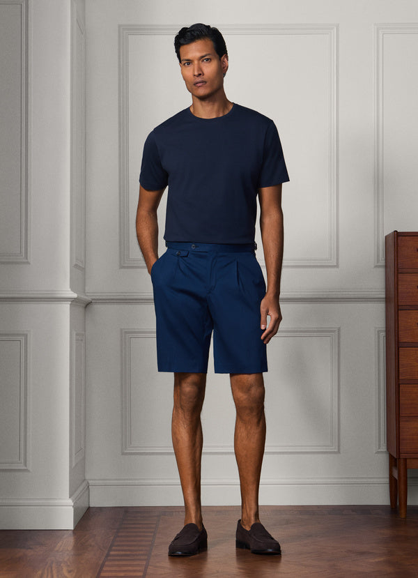 Classic Fit Sanderson Cotton-Silk Short